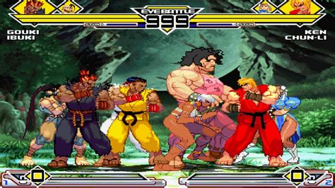 street fighter iii mugen free for all